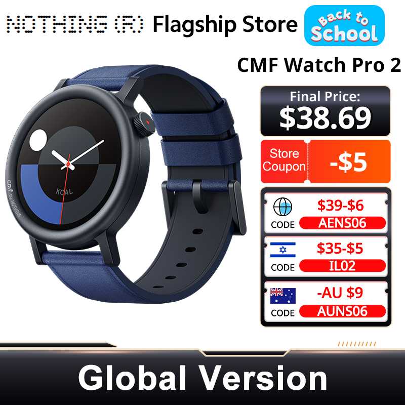 CMF by Nothing Watch Pro 2 Glo – Timex Watches Smartwatch Bewertung und Preis