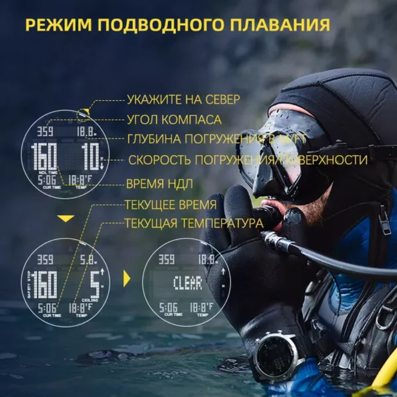 NORTH EDGE Herren-Tauchcompute – Altimeter Compass Watch Bewertung und Preis