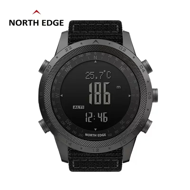 Herren Digitaluhr NORTH EDGE D – Altimeter Compass Watch Bewertung und Preis